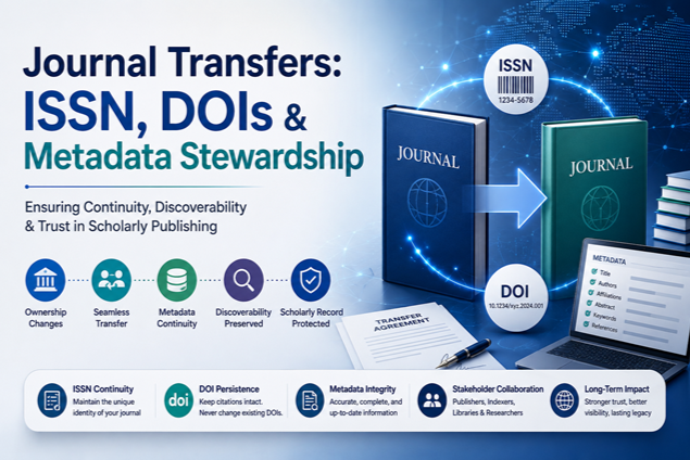 Journal Transfers: ISSN, DOIs & Metadata Stewardship